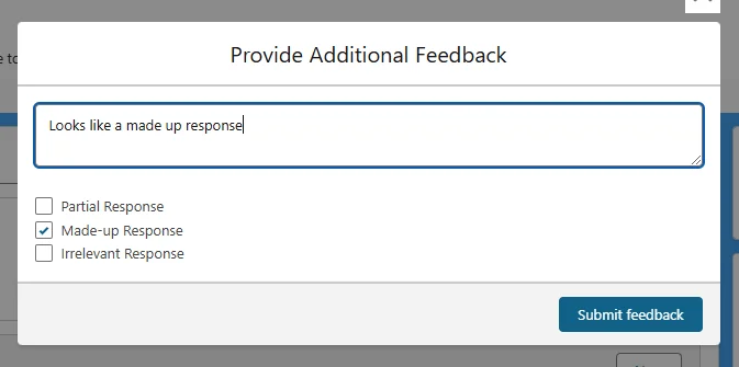 Quality Control - Think of this as your AI's continuous improvement