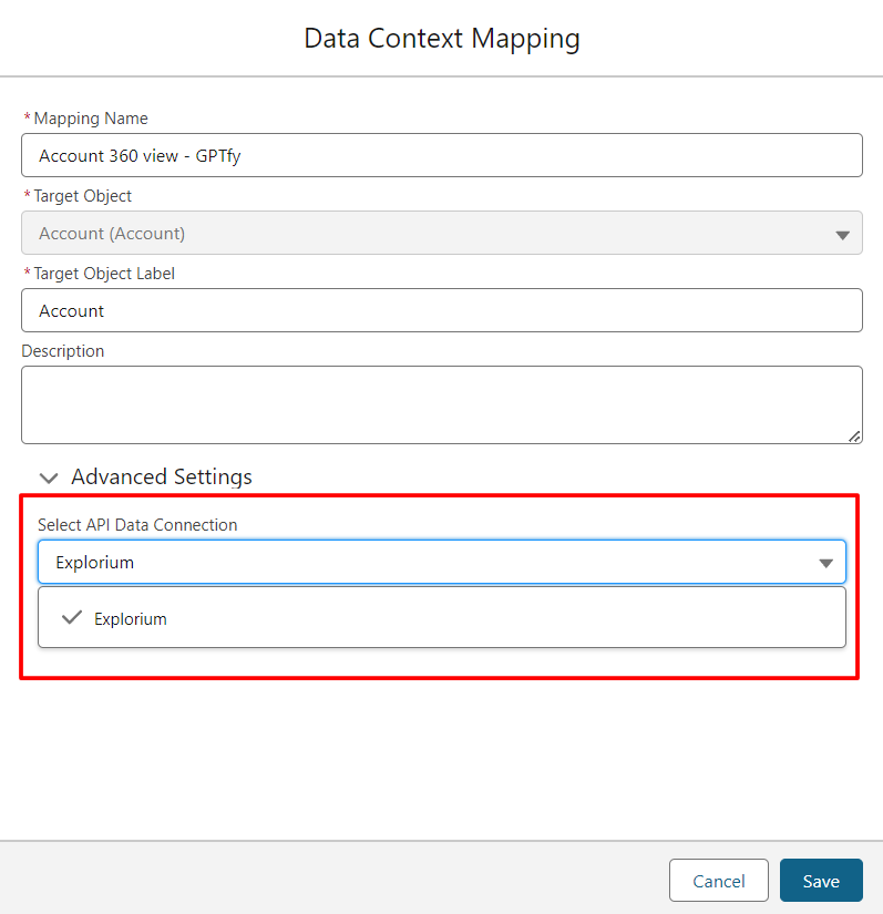External Objects - You may have external objects from which you