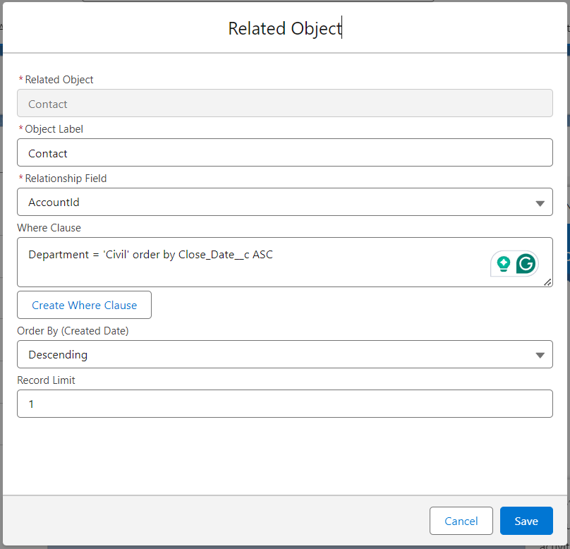 Specific Records - You might want to send particular records and
