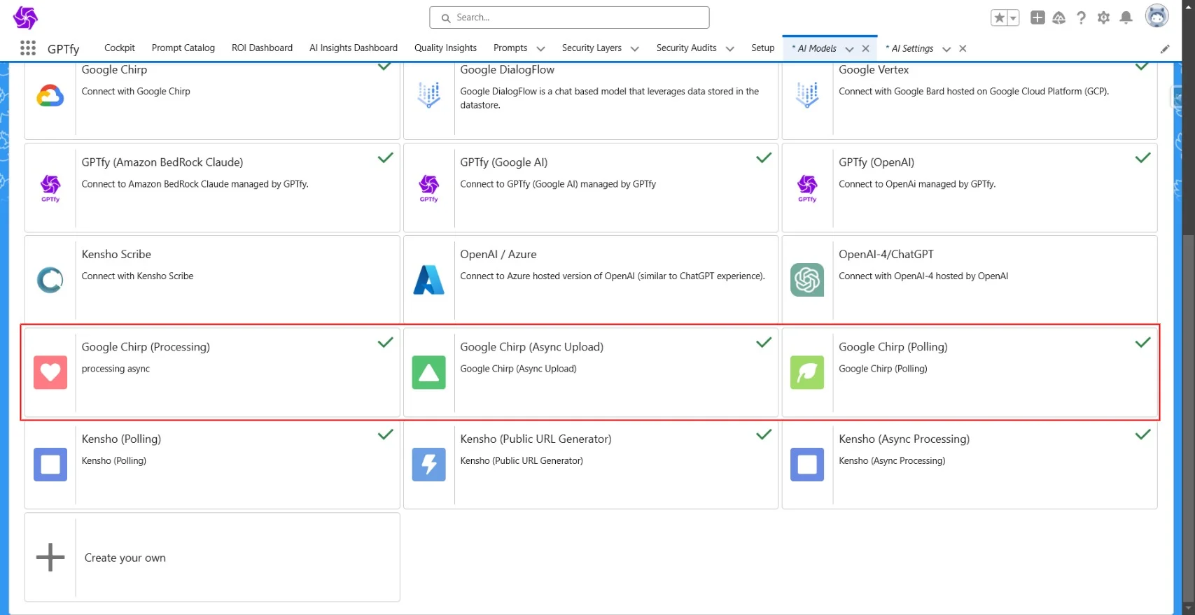 The Enterprise Advantage of "Bring Your Own Model" - GPTfy's BYOM architecture addresses key enterprise requirements: