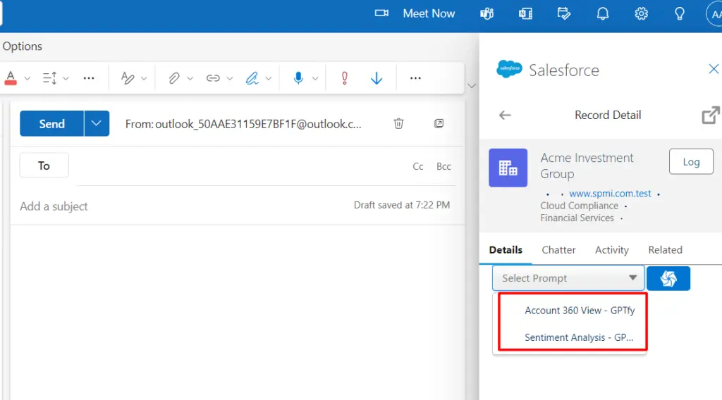 IT Teams Email Integration