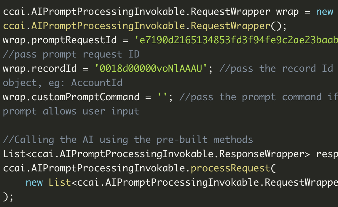 IT Administrators Apex Code Generation