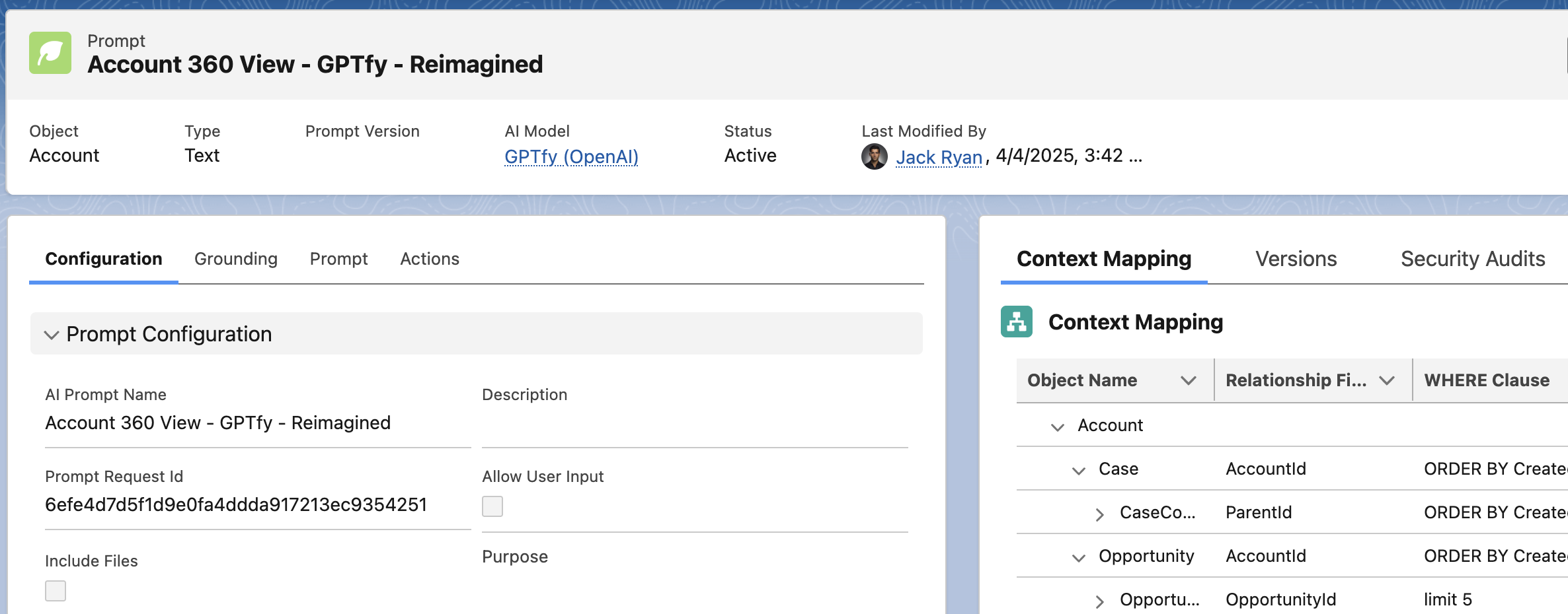 Prompt Builder Feature - Declarative Prompt Engineering