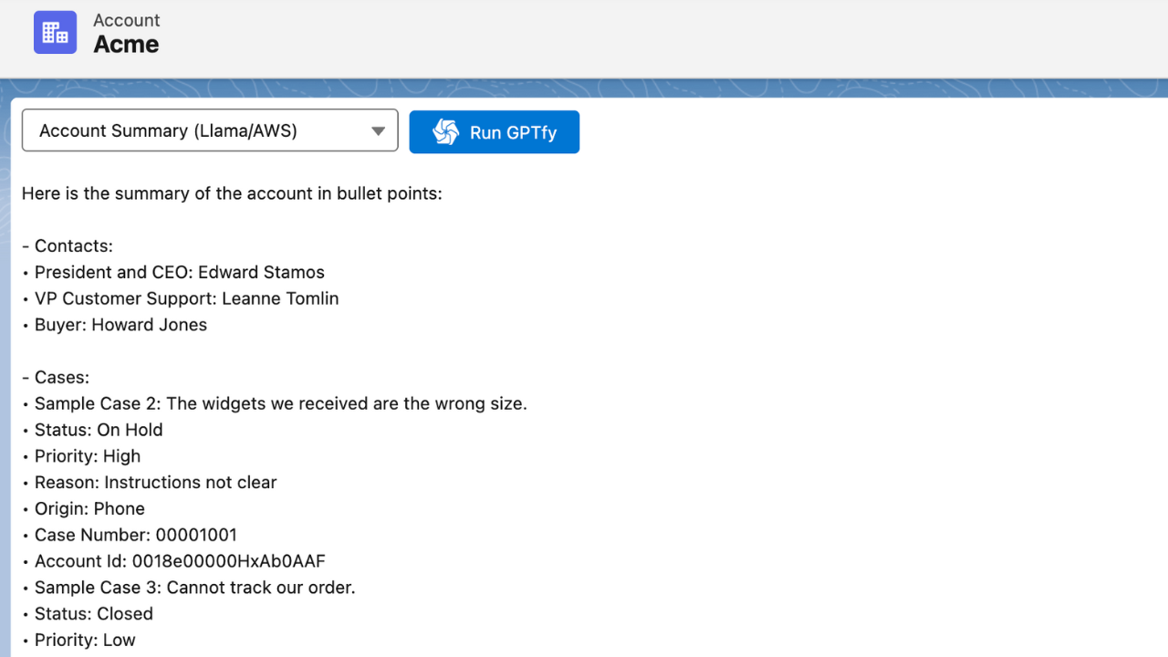Meta Llama Customization