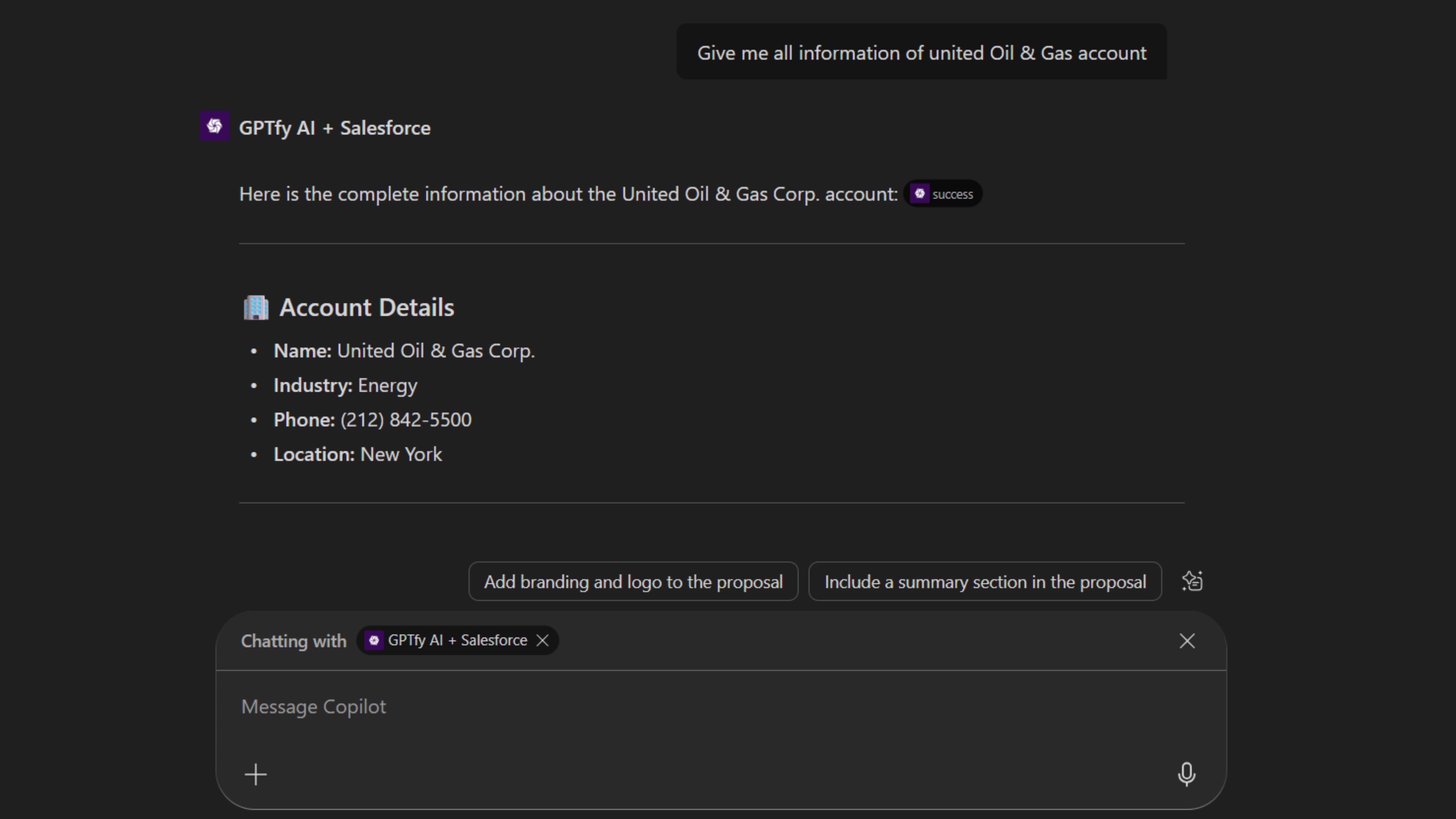 GPTfy Microsoft Word Integration for Technical Directors - Secure Salesforce Data Access