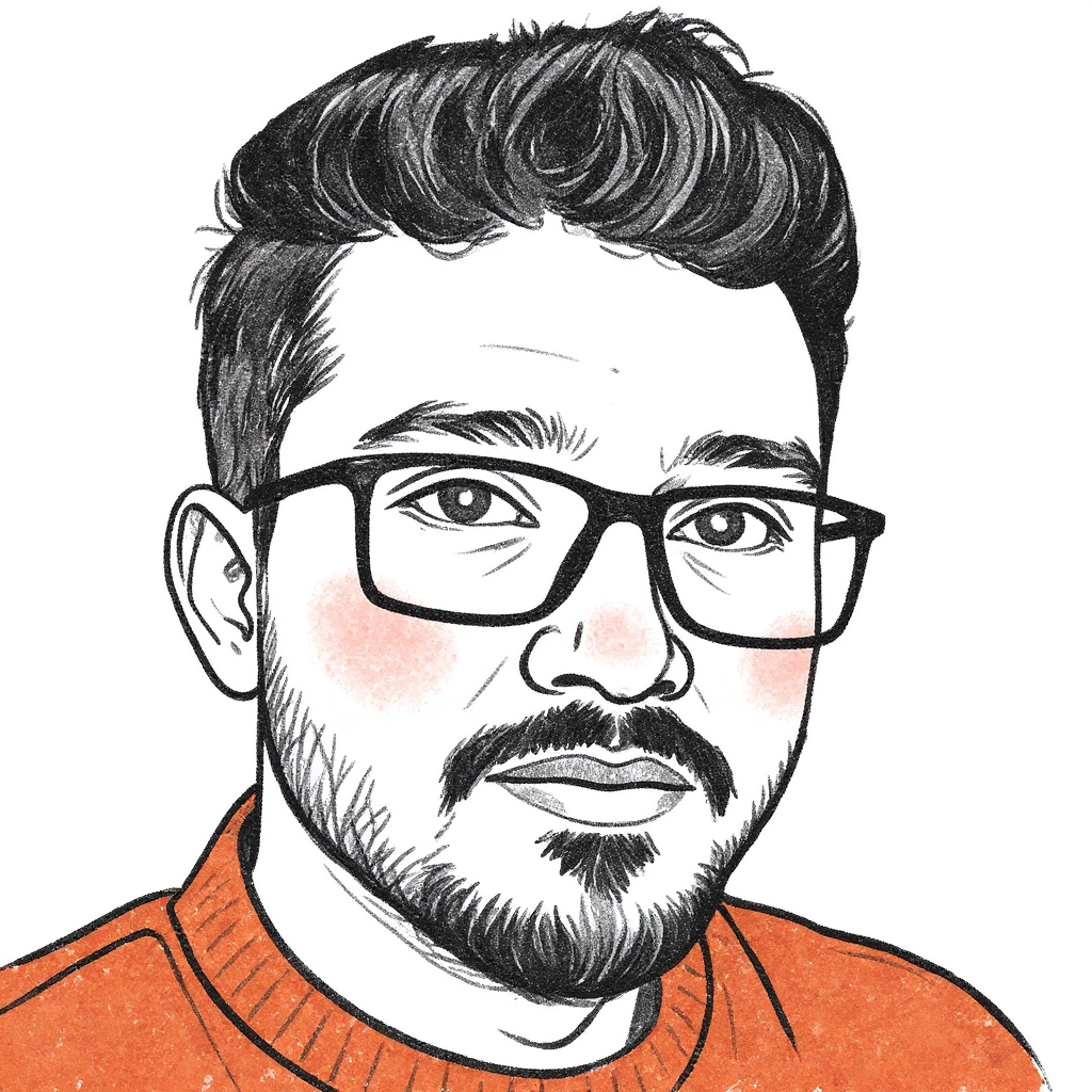 Jeevan Saravanan - Illustrated portrait