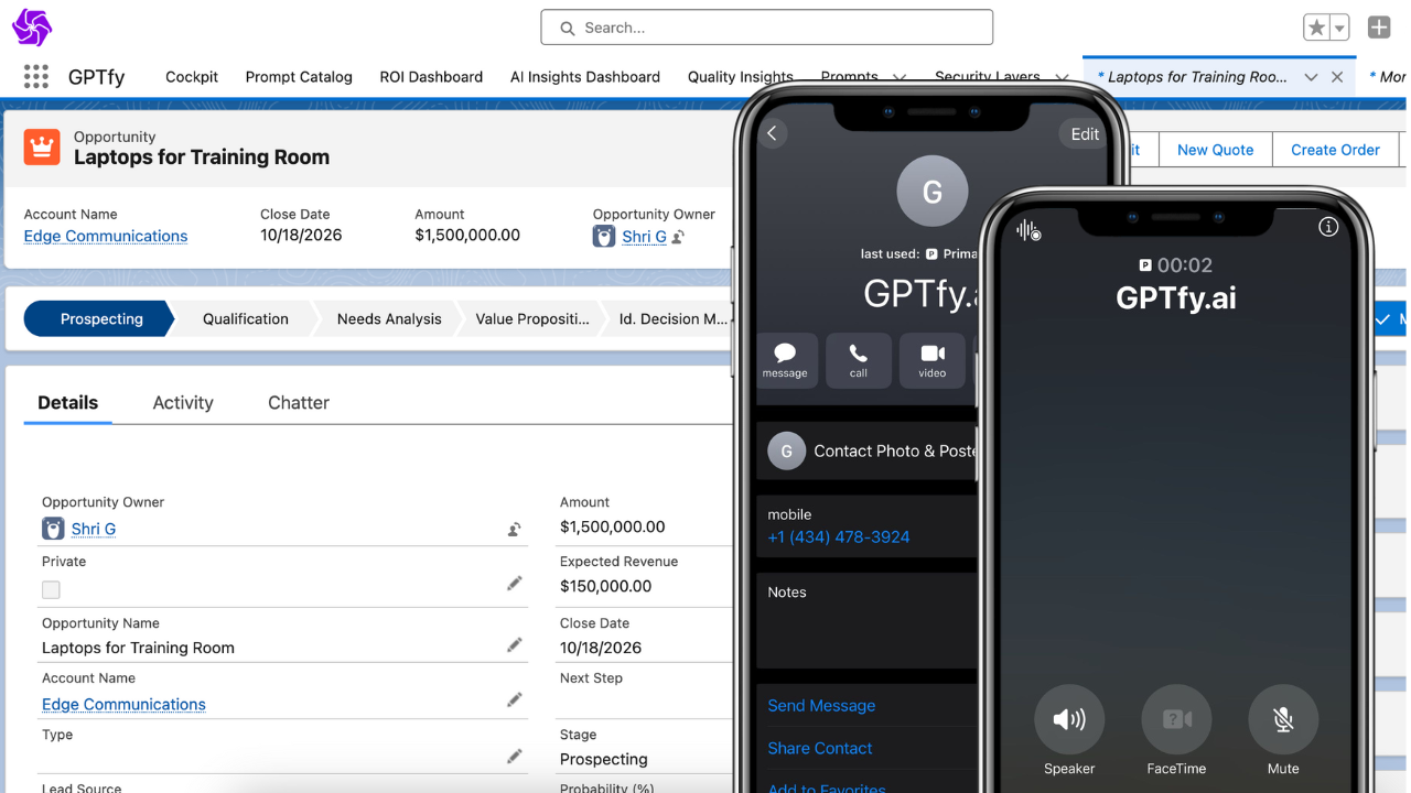 Business operations with partner self-service by phone